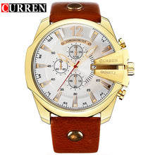 Load image into Gallery viewer, Free-Shipping 2018 Style Fashion Watches Super Man Luxury Brand CURREN Watches Men Women Men&#39;s Watch Retro Quartz Relogio Masculion