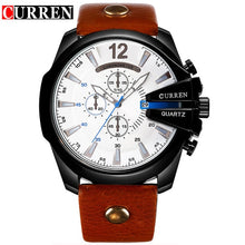 Load image into Gallery viewer, Free-Shipping 2018 Style Fashion Watches Super Man Luxury Brand CURREN Watches Men Women Men&#39;s Watch Retro Quartz Relogio Masculion