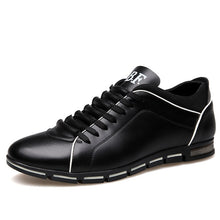 Load image into Gallery viewer, Free-Shipping Plus size 37-48 Brand Men Shoes England Trend Casual Leisure Shoes Leather Shoes Breathable For Male Footear Loafers Men&#39;s Flats
