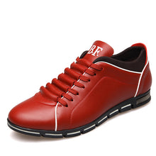 Load image into Gallery viewer, Free-Shipping Plus size 37-48 Brand Men Shoes England Trend Casual Leisure Shoes Leather Shoes Breathable For Male Footear Loafers Men&#39;s Flats