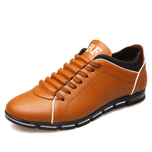 Load image into Gallery viewer, Free-Shipping Plus size 37-48 Brand Men Shoes England Trend Casual Leisure Shoes Leather Shoes Breathable For Male Footear Loafers Men&#39;s Flats