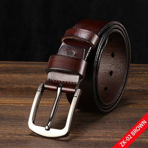 Free-Shipping [DWTS]belt male leather belt men male genuine leather strap luxury pin buckle belts for men
