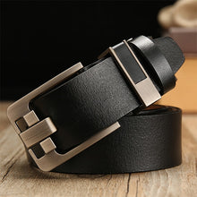 Load image into Gallery viewer, Free-Shipping [DWTS]belt male leather belt men male genuine leather strap luxury pin buckle belts for men