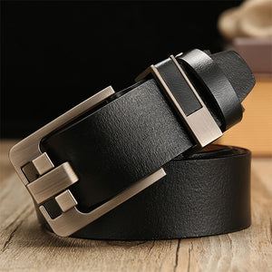 Free-Shipping [DWTS]belt male leather belt men male genuine leather strap luxury pin buckle belts for men