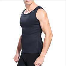Load image into Gallery viewer, Free-Shipping Men&#39;s Neoprene Slimming Vest CAMI Hot Gym Belt Hot Shapers Body Shapewear