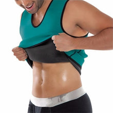 Load image into Gallery viewer, Free-Shipping Men&#39;s Neoprene Slimming Vest CAMI Hot Gym Belt Hot Shapers Body Shapewear