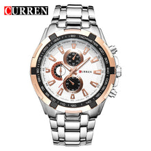 Load image into Gallery viewer, Free-Shipping 2018 Top Brand Luxury full steel Watch Men Business Casual quartz Wrist Watches Military Wristwatch waterproof Relogio SALE New