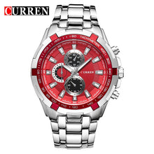 Load image into Gallery viewer, Free-Shipping 2018 Top Brand Luxury full steel Watch Men Business Casual quartz Wrist Watches Military Wristwatch waterproof Relogio SALE New