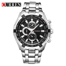 Load image into Gallery viewer, Free-Shipping 2018 Top Brand Luxury full steel Watch Men Business Casual quartz Wrist Watches Military Wristwatch waterproof Relogio SALE New